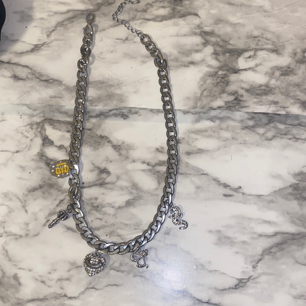 Juicy Couture charm necklace